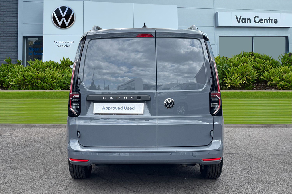 Volkswagen Caddy 2.0 Tdi 122Ps Commerce Pro Van Dsg Tech Pack Grey #4
