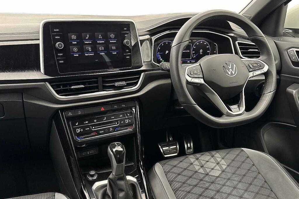 Volkswagen T-Roc 1.5 Tsi R-line Dsg Grey #2