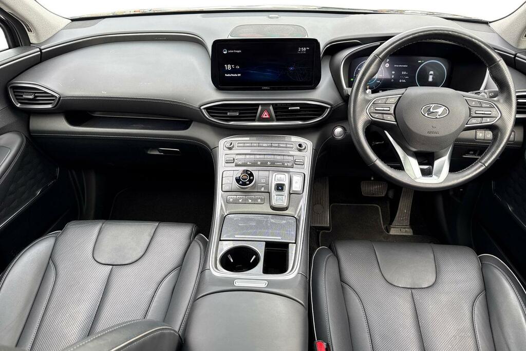 Hyundai Santa Fe 1.6 Tgdi Hybrid Ultimate 4Wd Black #4