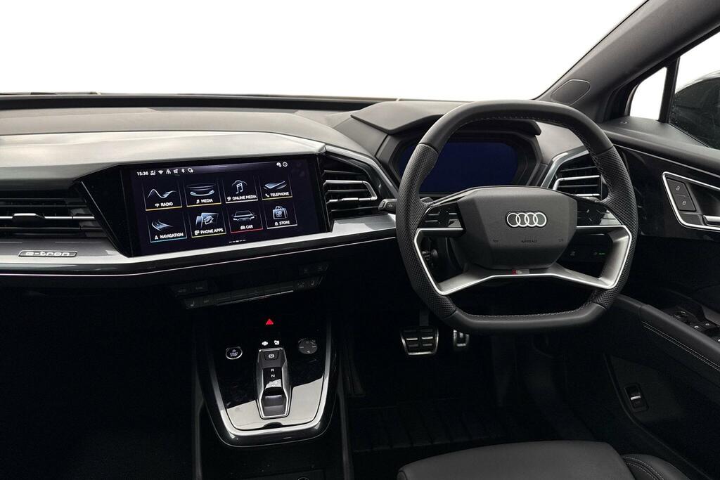 Audi Q4 E Tron Q4 Black Edition 45 E-tron Quattro 210,00 Kw Blue #6