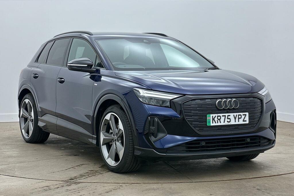 Audi Q4 E Tron Q4 Black Edition 45 E-tron Quattro 210,00 Kw Blue