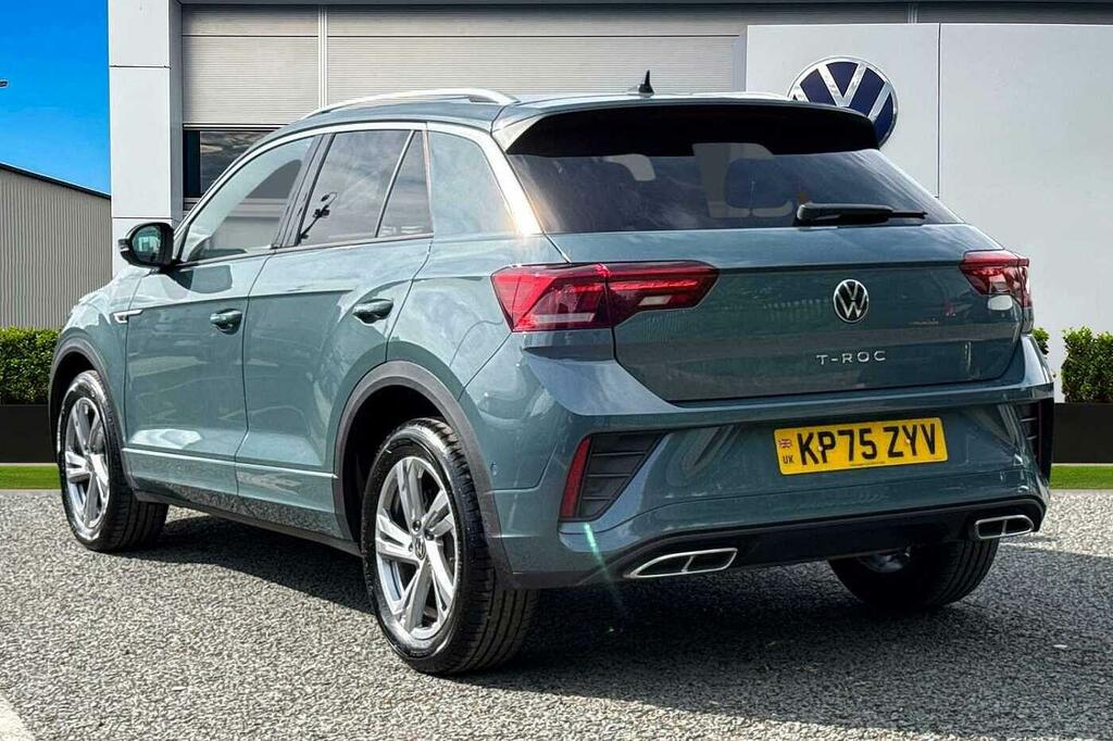 Volkswagen T-Roc 1.5 Tsi R-line Dsg Blue #3