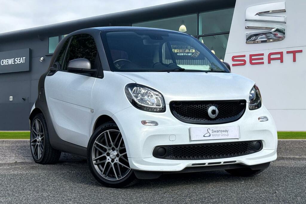 Smart Fortwo 0.9T Brabus Premium Twinamic Euro 6 Ss White