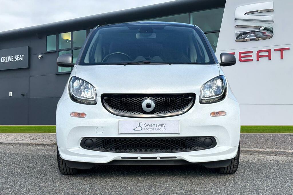 Smart Fortwo 0.9T Brabus Premium Twinamic Euro 6 Ss White #5