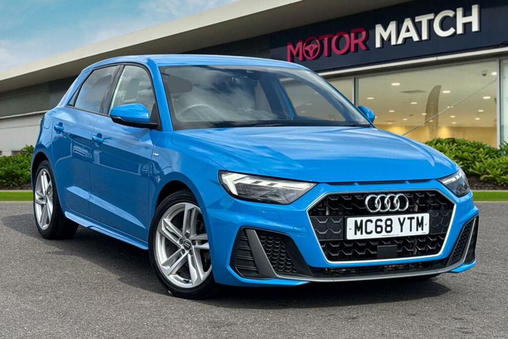 Audi A1 1.0 Tfsi 30 S Line Sportback Euro 6 Ss Blue