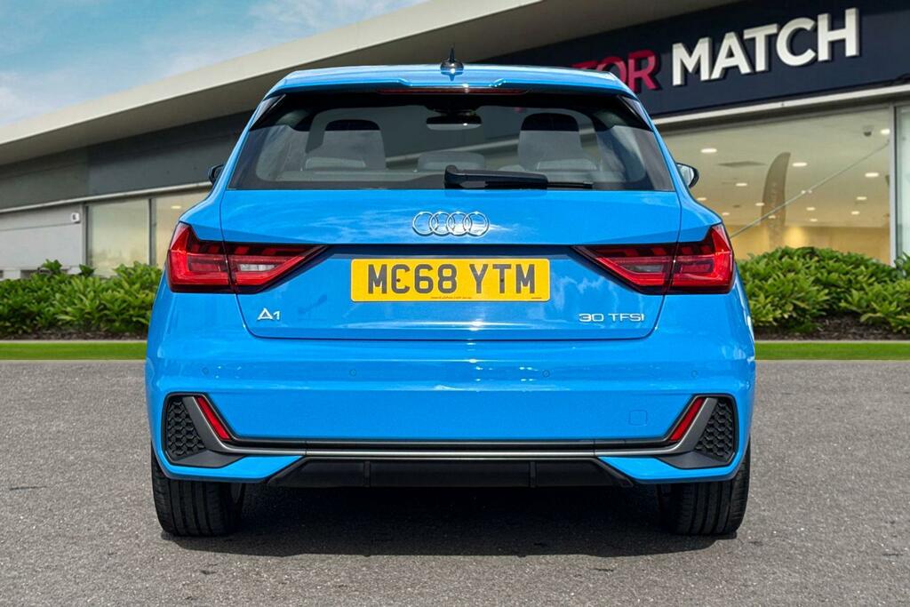 Audi A1 1.0 Tfsi 30 S Line Sportback Euro 6 Ss Blue #4