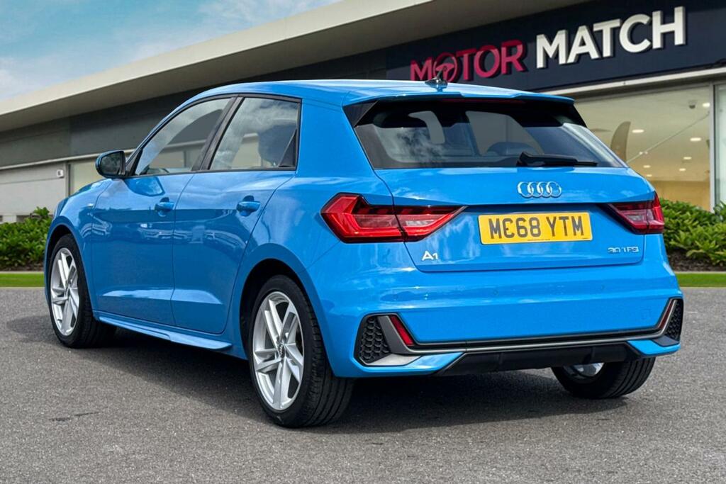 Audi A1 1.0 Tfsi 30 S Line Sportback Euro 6 Ss Blue #2
