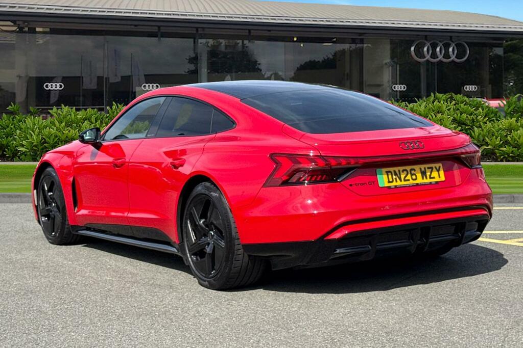 Audi E Tron GT 105Kwh Quattro Red #2