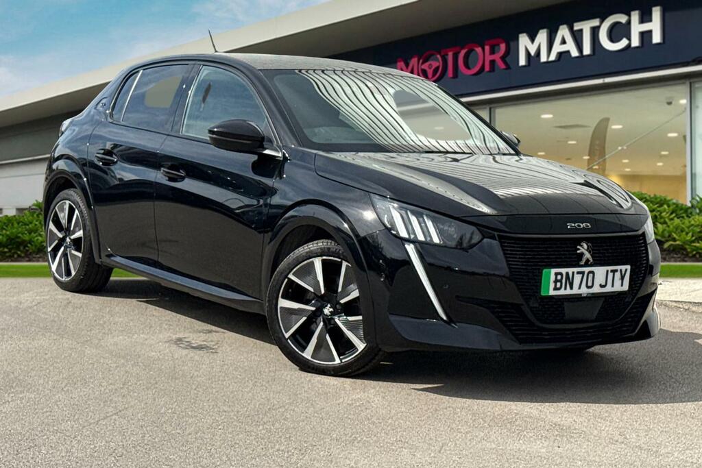 Peugeot e-208 50Kwh Gt Black