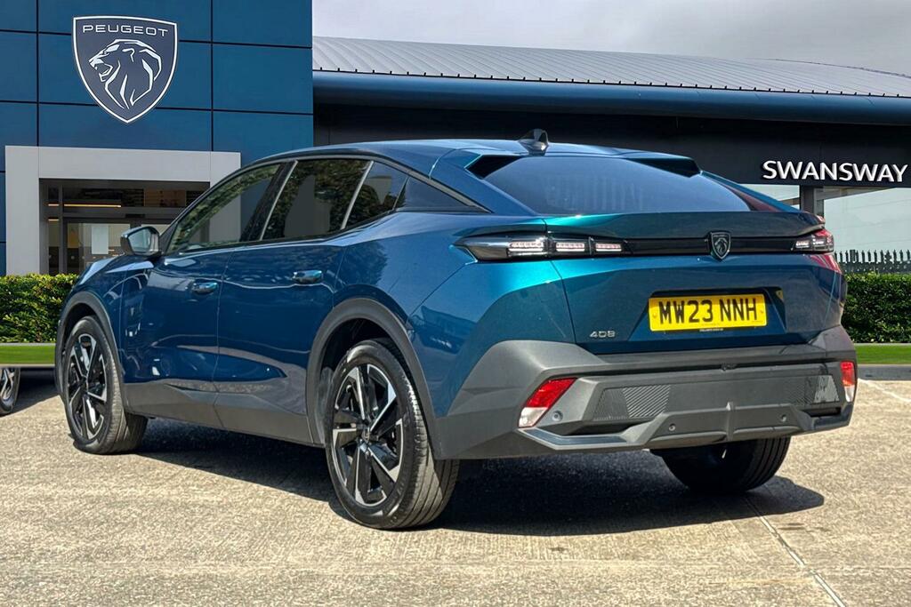Peugeot 408 1.2 Puretech Allure Premium Fastback Eat Euro 6 S Blue #2