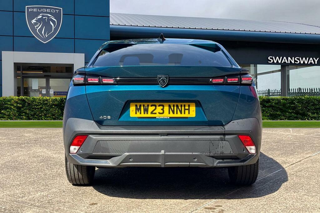 Peugeot 408 1.2 Puretech Allure Premium Fastback Eat Euro 6 S Blue #4