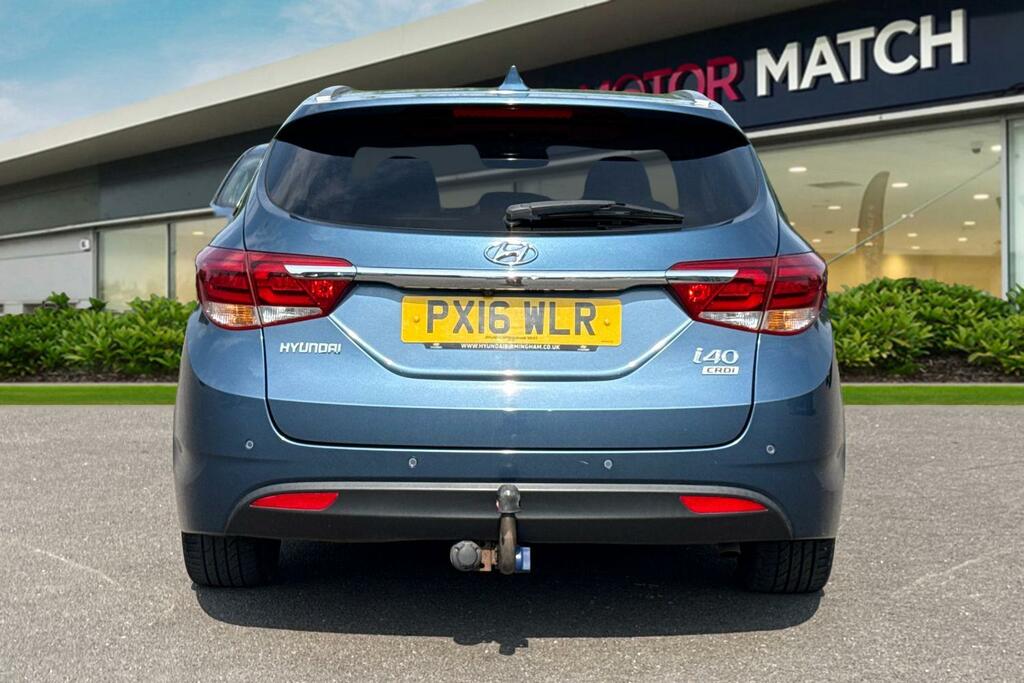 Hyundai I40 1.7 Crdi Blue Drive Premium Tourer Euro 6 Ss Blue #4