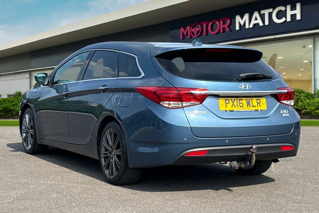 Hyundai I40 1.7 Crdi Blue Drive Premium Tourer Euro 6 Ss Blue #2
