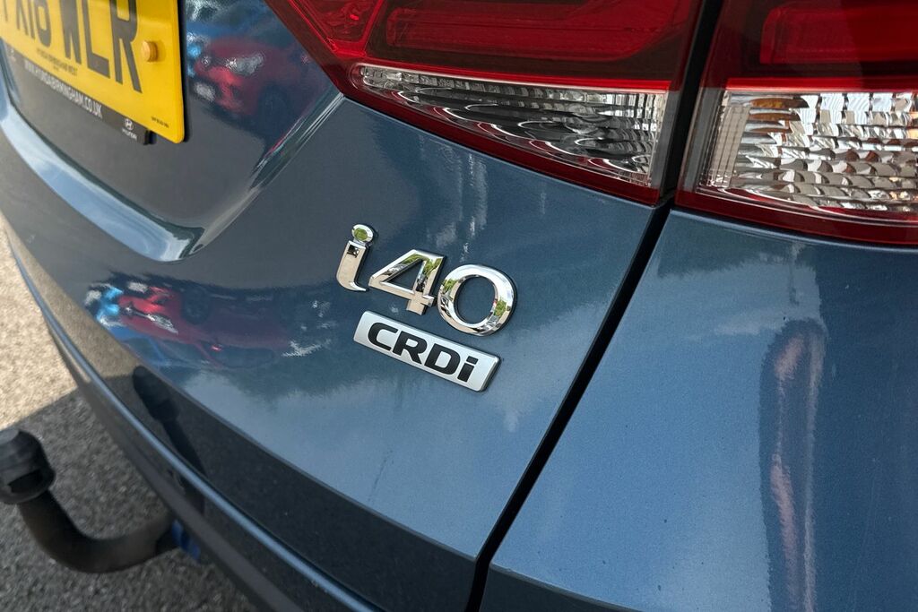 Hyundai I40 1.7 Crdi Blue Drive Se Nav Tourer Euro 6 Ss Silver #32