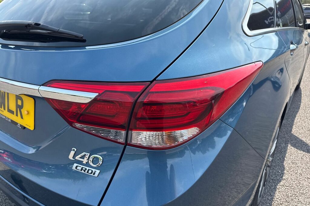 Hyundai I40 1.7 Crdi Blue Drive Se Nav Tourer Euro 6 Ss Silver #15