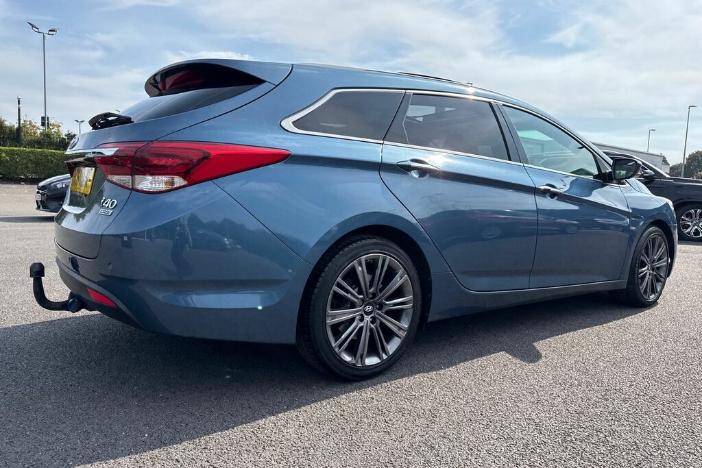 Hyundai I40 1.7 Crdi Blue Drive Se Nav Tourer Euro 6 Ss Silver #33