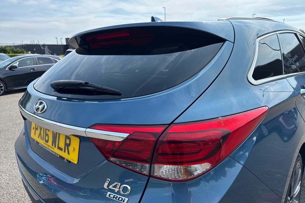 Hyundai I40 1.7 Crdi Blue Drive Se Nav Tourer Euro 6 Ss Silver #30