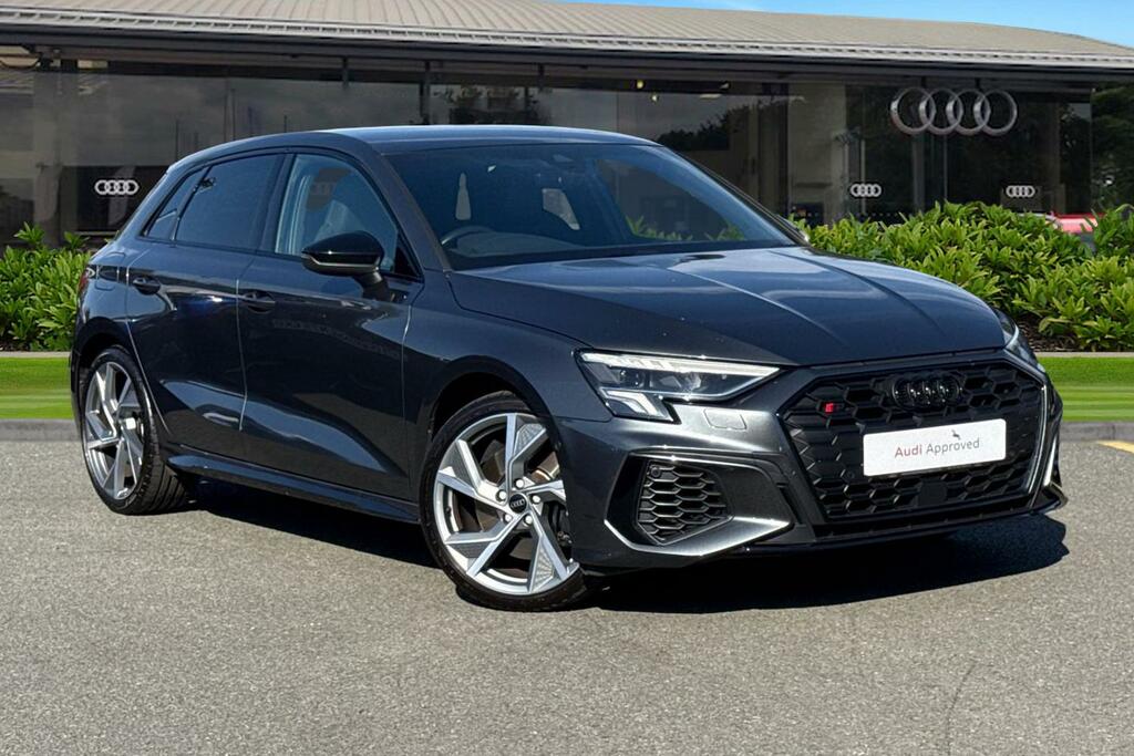 Audi S3 2.0 Tfsi Black Edition Sportback S Tronic Quattro Grey