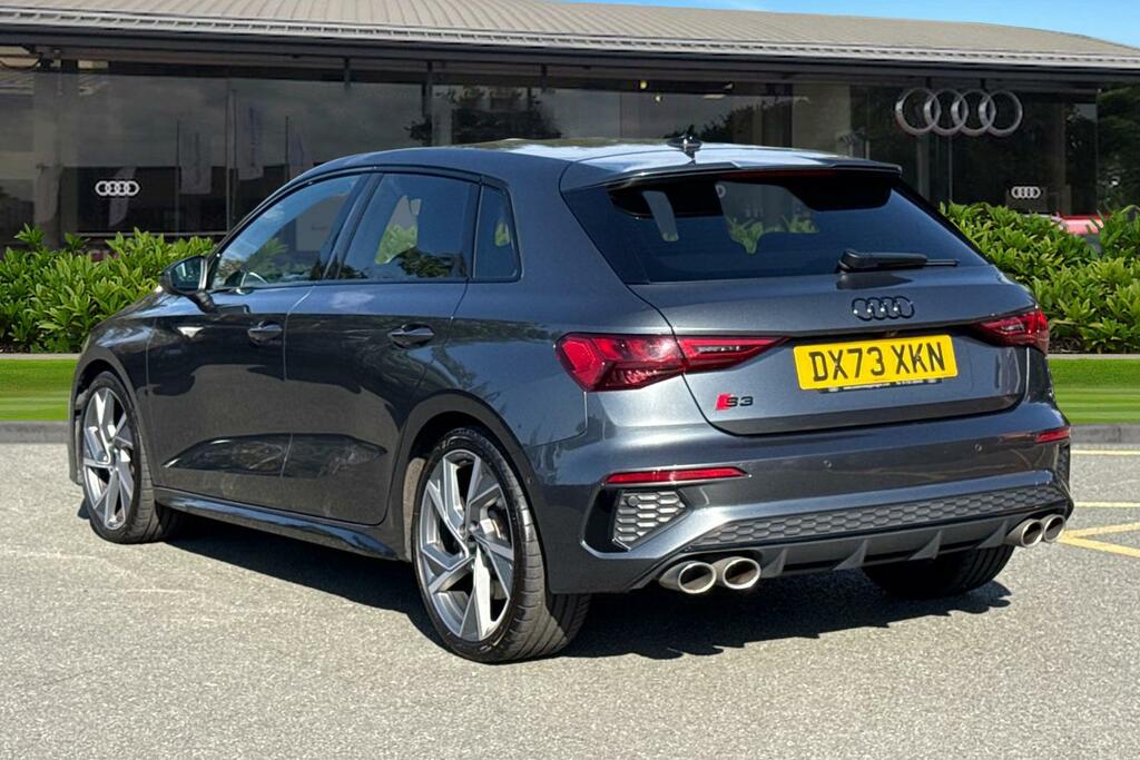 Audi S3 2.0 Tfsi Black Edition Sportback S Tronic Quattro Grey #2