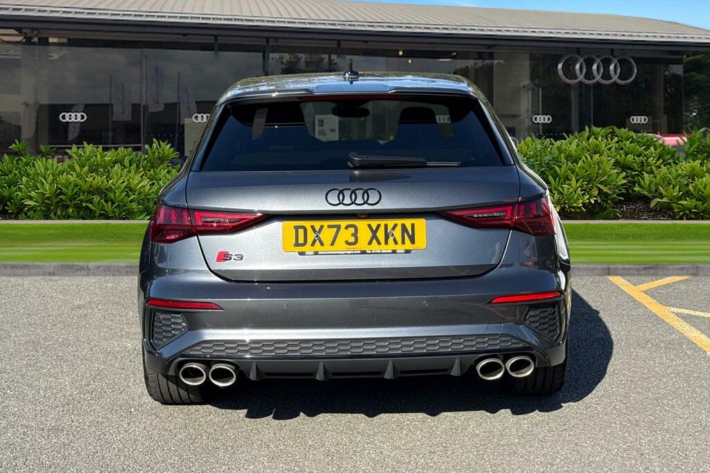 Audi S3 2.0 Tfsi Black Edition Sportback S Tronic Quattro Grey #4
