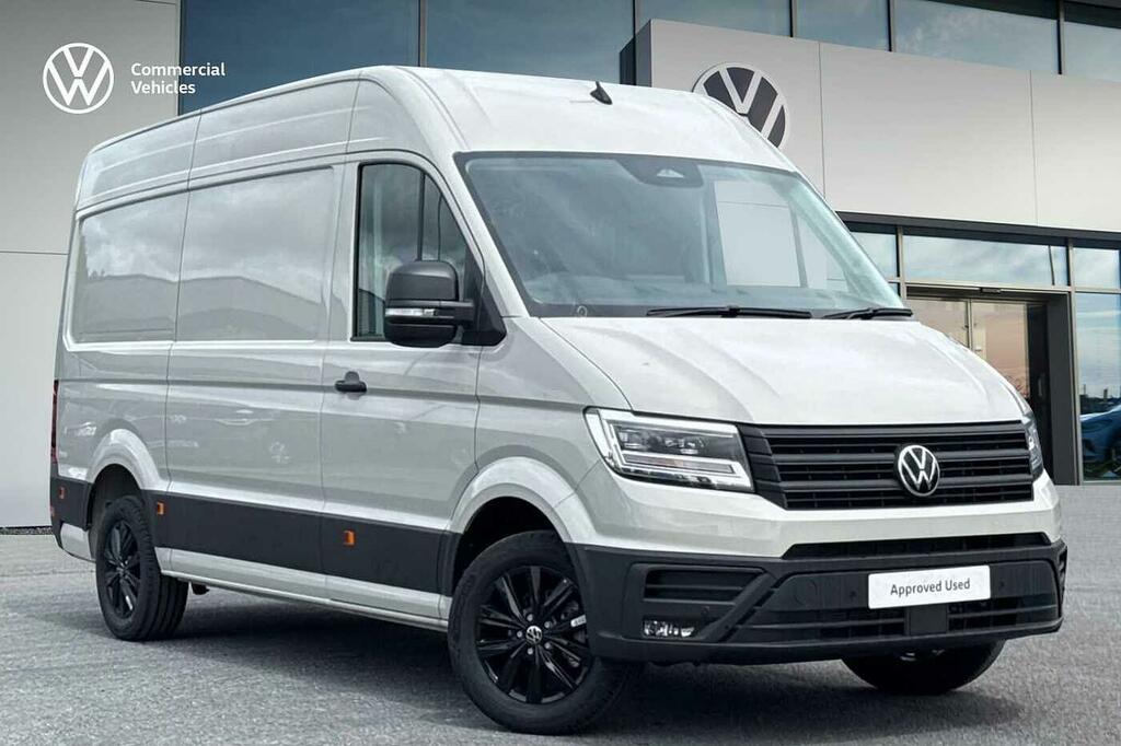 Volkswagen Crafter Cr35 Panel Van Commerce Plus Mwb 163 Ps 2.0 Tdi 8S Grey