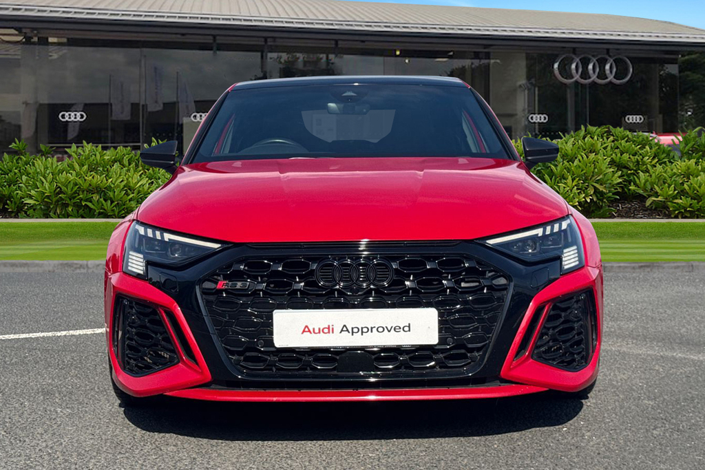 Audi RS3 Rs 3 Saloon Carbon Black 400 Ps S Tronic Red #5