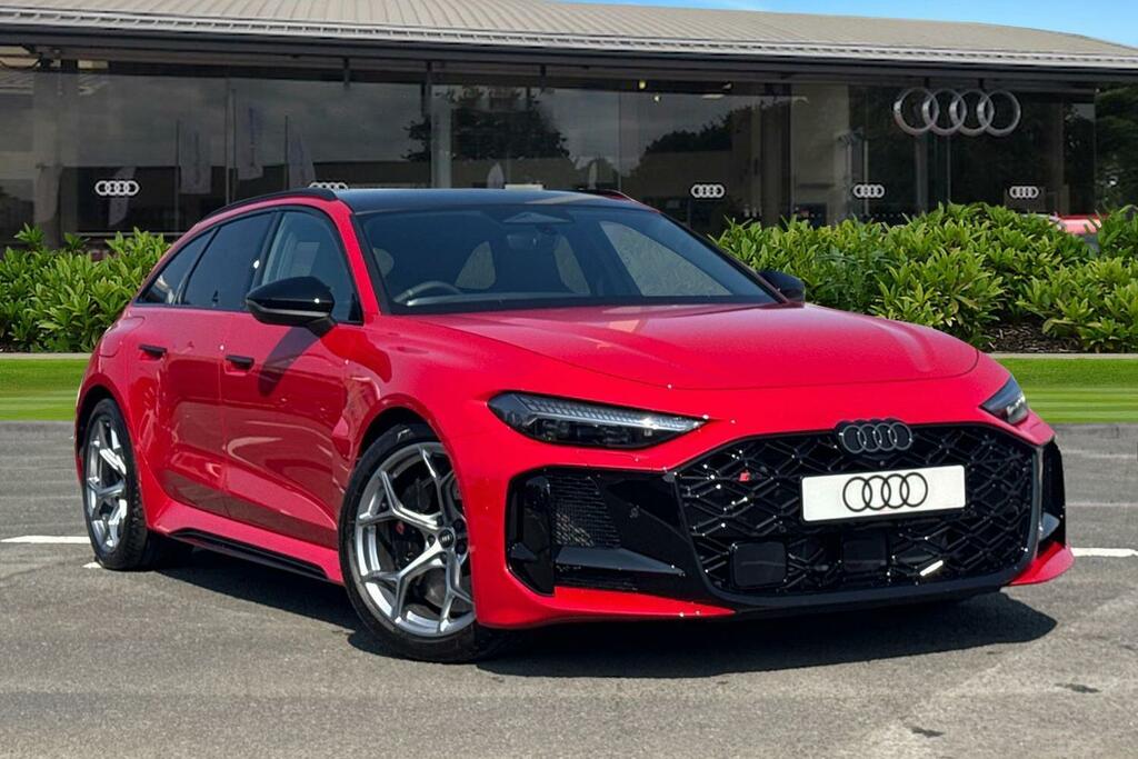 Audi RS5 2.9 Tfsi V6 25.9Kwh Estate Plug-in Hybr Red