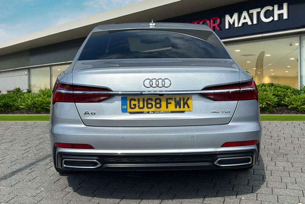 Audi A6 Saloon 2.0 Tdi 40 S Line S Tronic Euro 6 Ss Silver #4