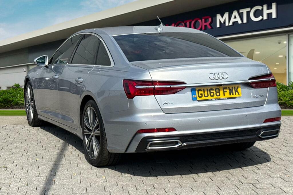 Audi A6 Saloon 2.0 Tdi 40 S Line S Tronic Euro 6 Ss Silver #2
