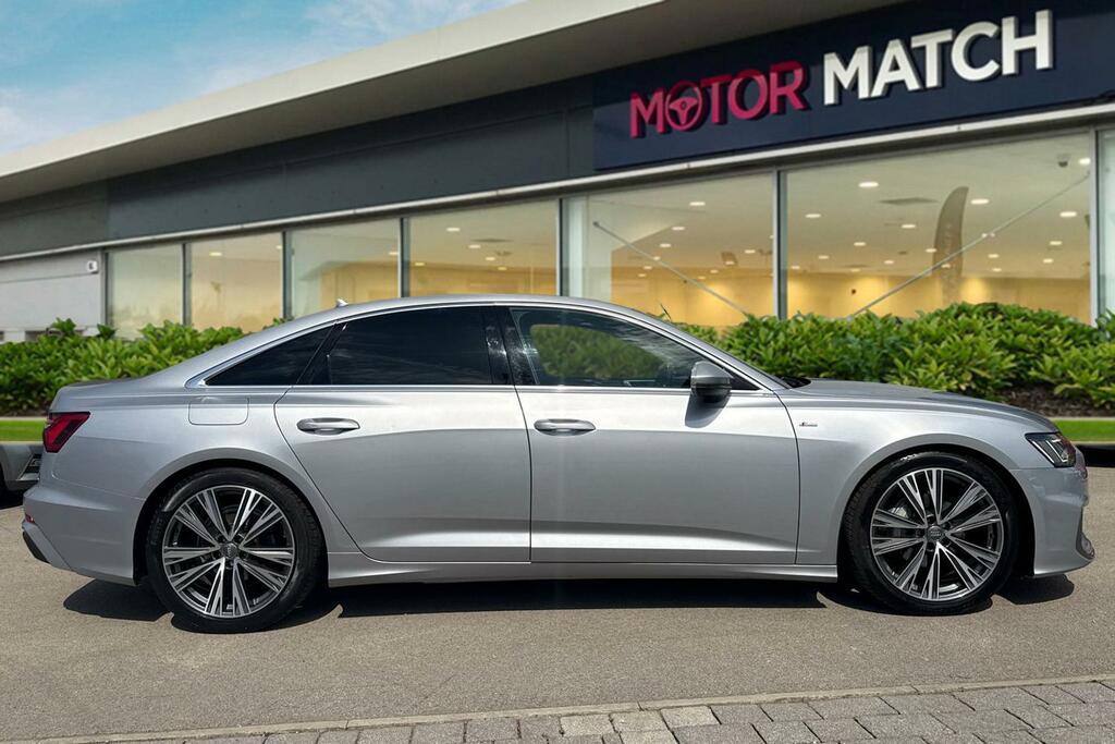 Audi A6 Saloon 2.0 Tdi 40 S Line S Tronic Euro 6 Ss Silver #3
