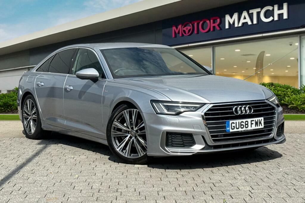 Audi A6 Saloon 2.0 Tdi 40 S Line S Tronic Euro 6 Ss Silver