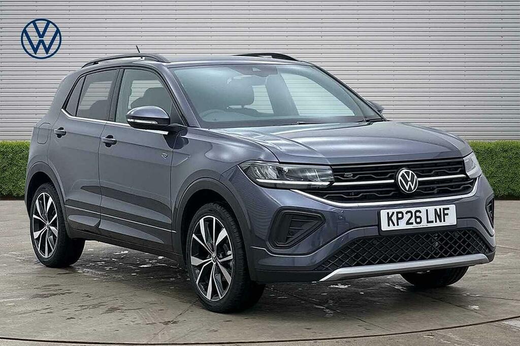Volkswagen T-Cross 1.0 Tsi 115 R-line 18 Misano Alloys, Deliver Grey