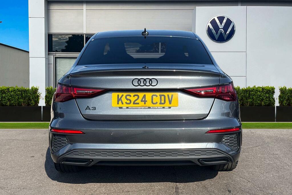 Audi A3 1.5 Tfsi 35 Black Edition S Tronic Euro 6 Ss KS24CDV Grey #4