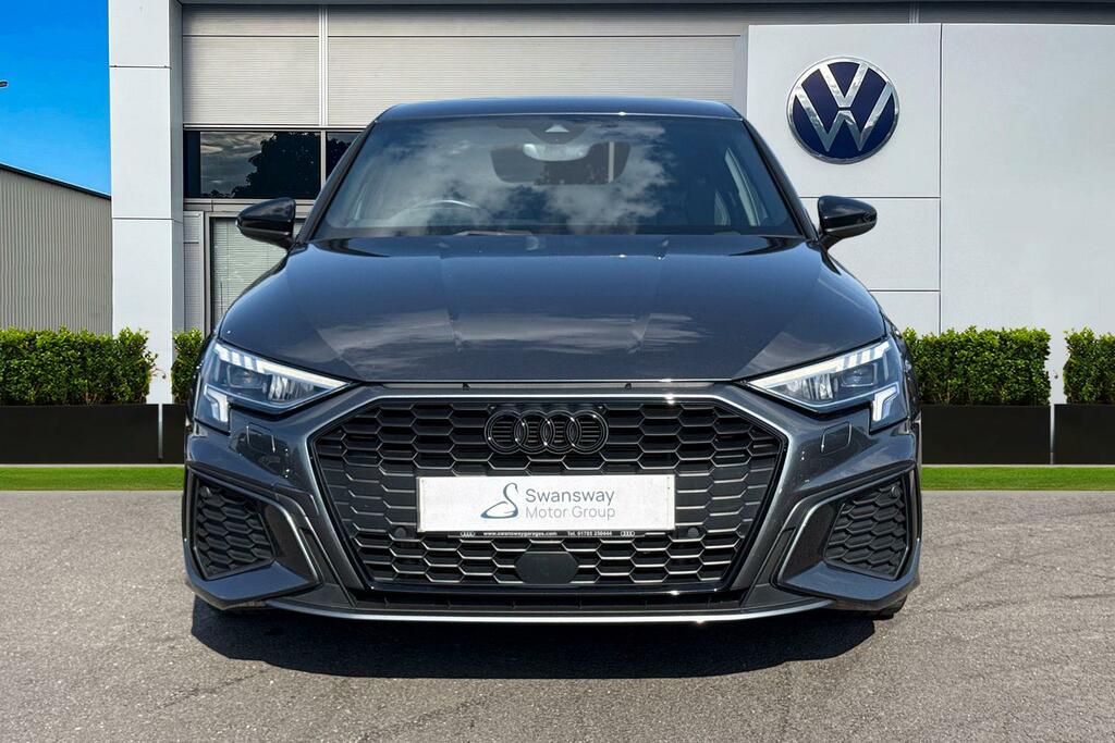 Audi A3 1.5 Tfsi 35 Black Edition S Tronic Euro 6 Ss KS24CDV Grey #5