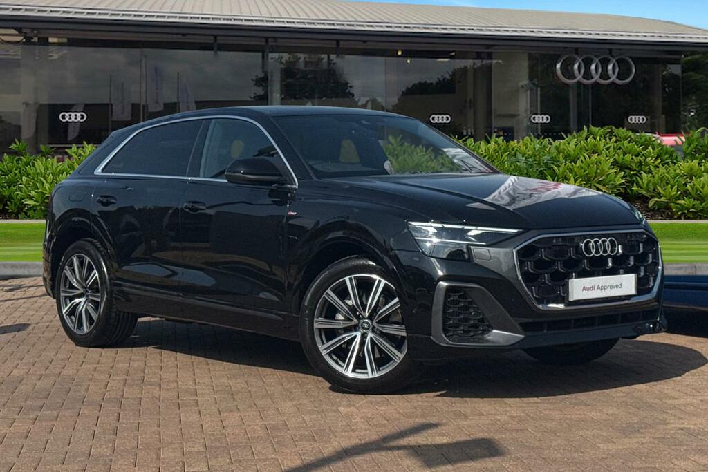 Audi Q8 Suv S Line Tfsi Quattro 340 Ps Tiptronic Black
