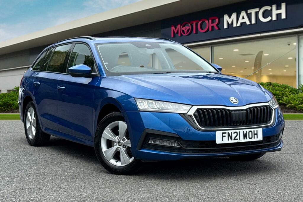 Skoda Octavia 2021 2.0 Tdi Se L Estate Euro 6 Silver #1