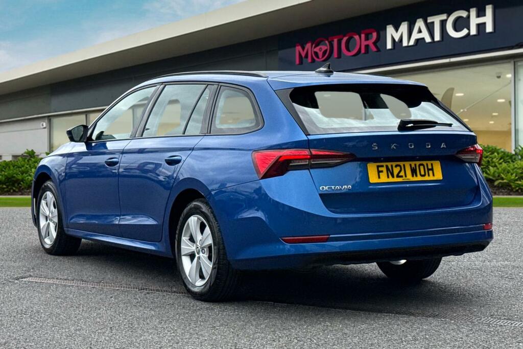 Skoda Octavia 2021 2.0 Tdi Se L Estate Euro 6 Silver #2