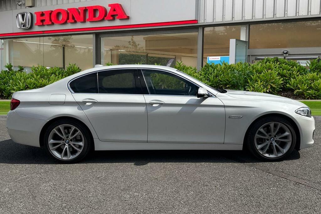 BMW 5 Series 3.0 530D Luxury Euro 6 Ss White #5