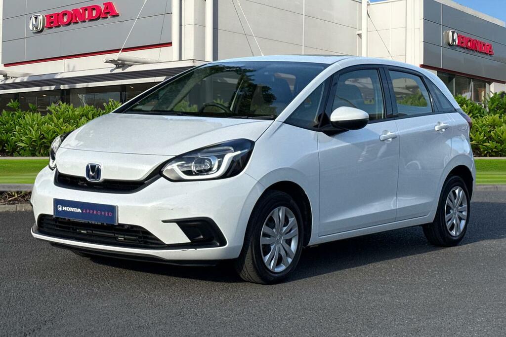 Honda Jazz 1.5 I-mmd Hybrid Se Ecvt White #6