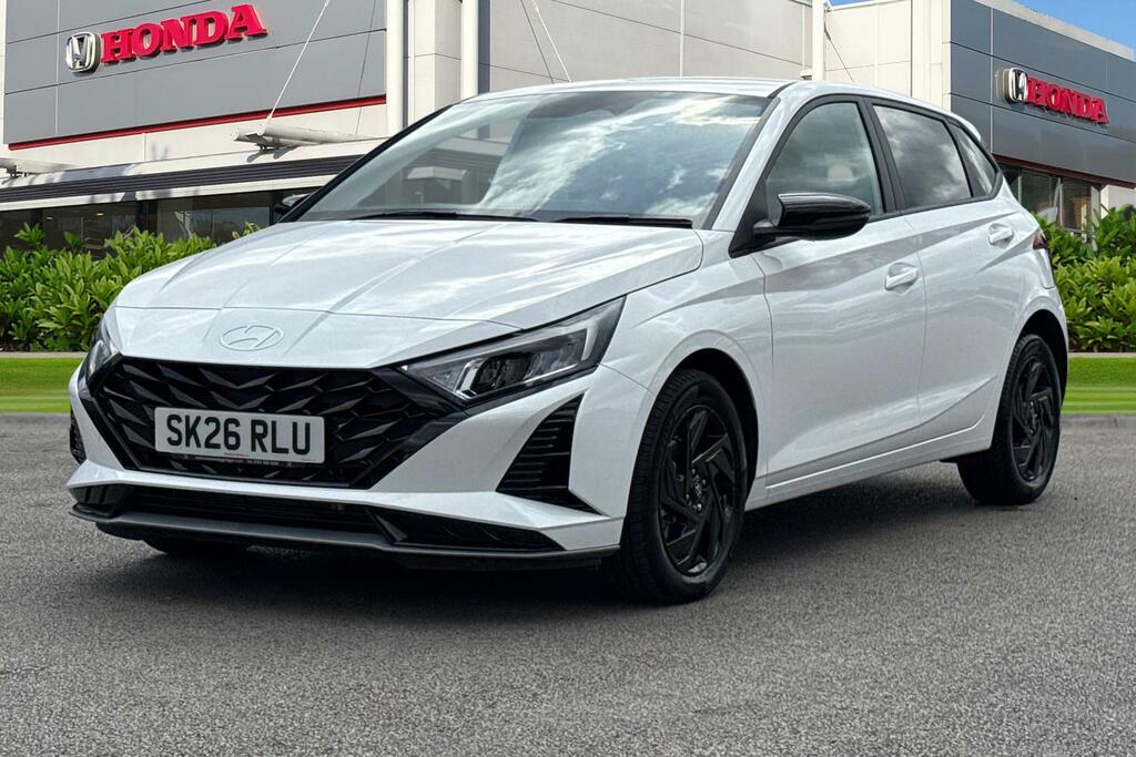 Hyundai I20 1.0T Gdi 90 Black Line Dct White #6