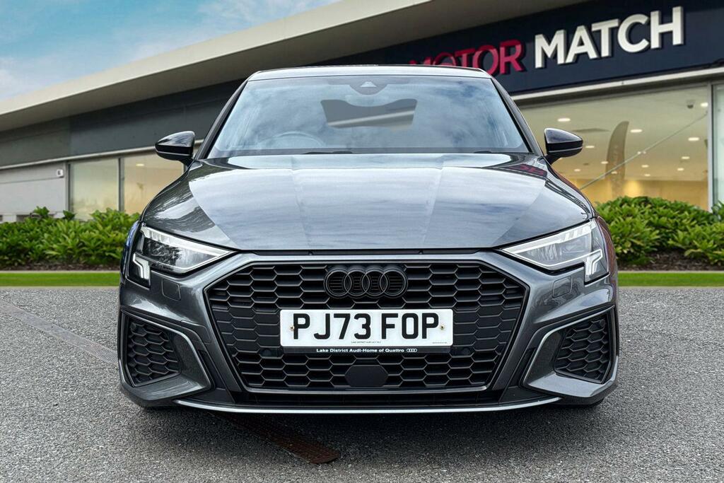 Audi A3 2.0 Tdi 35 Black Edition Sportback S Tronic Euro 6 PJ73FOP Grey #5