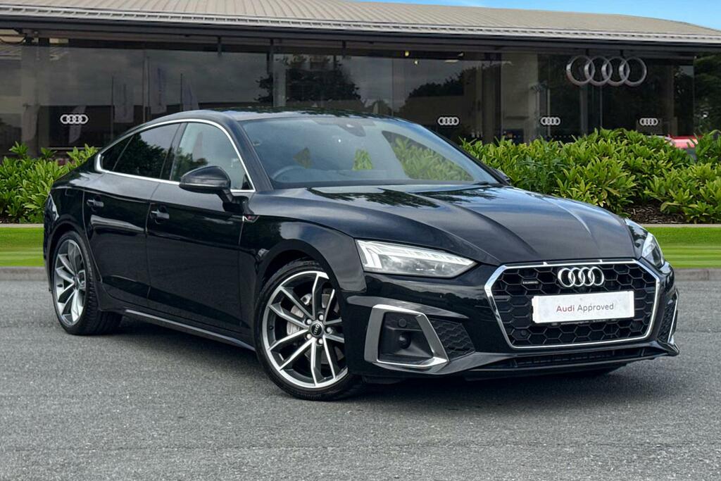 Audi A5 2.0 Tdi 35 Sport Sportback S Tronic Eur BN72VHK White #1