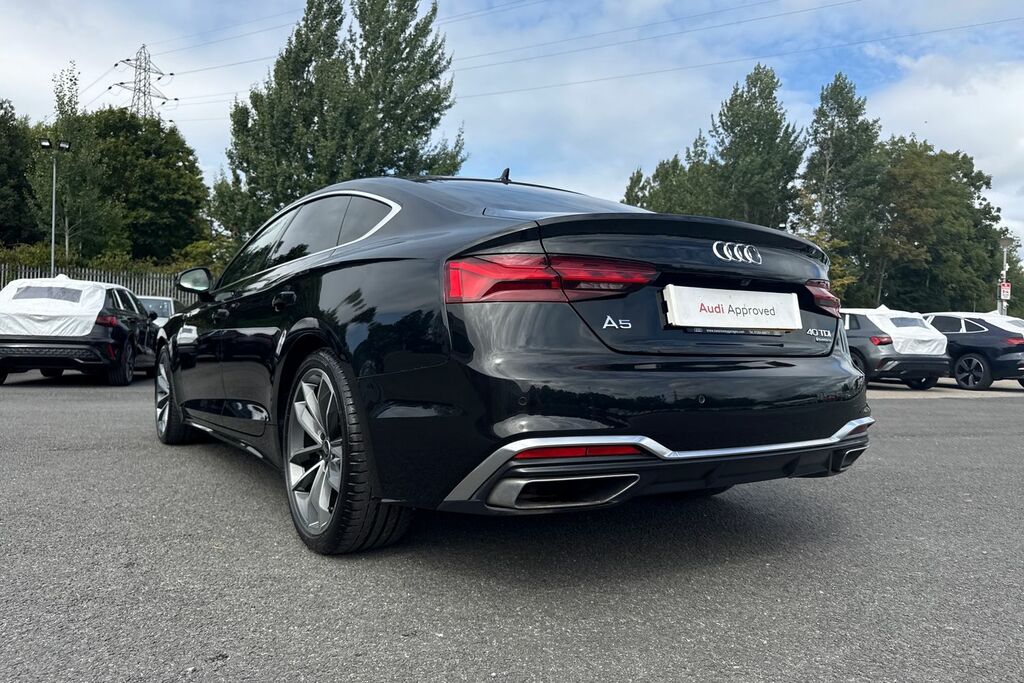 Audi A5 2.0 Tdi 35 Sport Sportback S Tronic Eur BN72VHK White #35