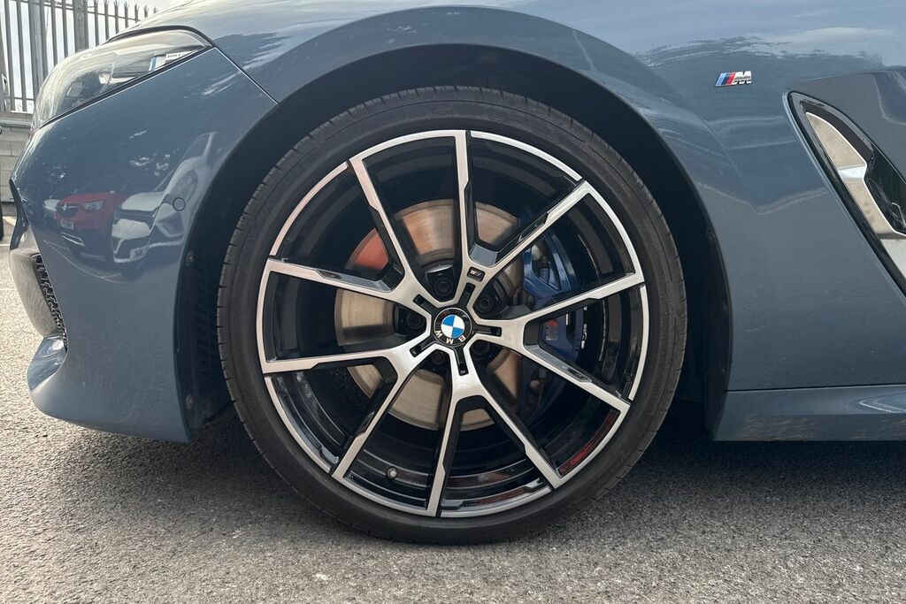 BMW 8 Series 840D Xdrive Blue #6