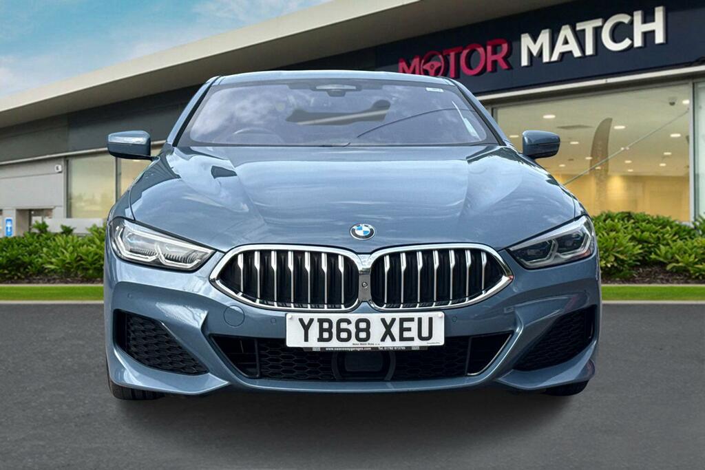 BMW 8 Series 840D Xdrive Blue #5