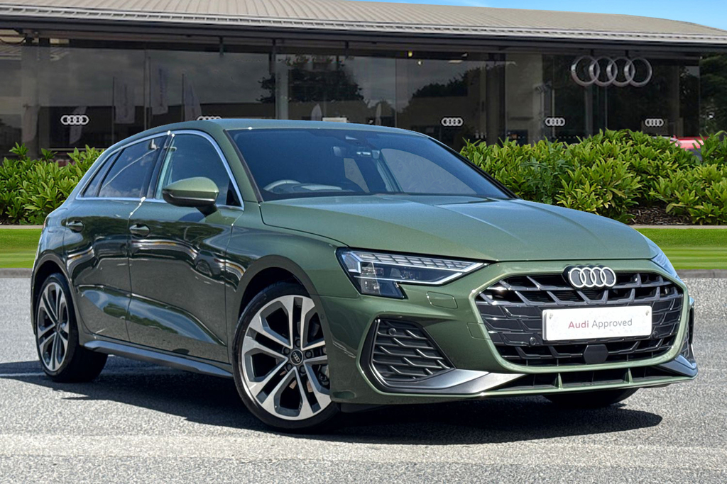 Audi A3 S Line 35 Tdi 150 Ps S Tronic Green