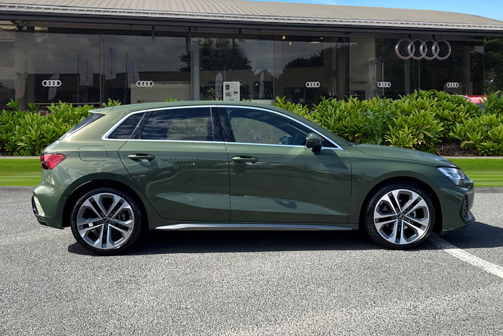 Audi A3 S Line 35 Tdi 150 Ps S Tronic Green #3