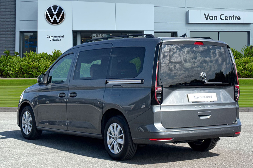 Volkswagen Caddy Maxi Life 2.0 Tdi 122 Life Dsg Tech Pack Grey #2