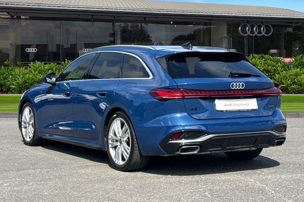 Audi A5 S Line E-hybrid Quattro 299 Ps S Tronic PJ75SWX Blue #2