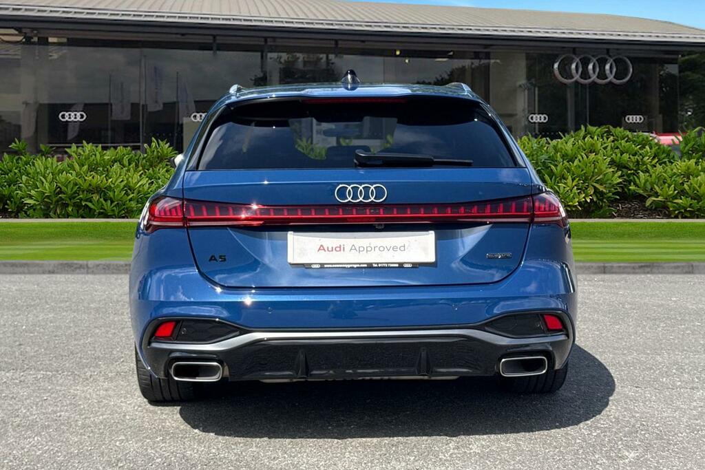 Audi A5 S Line E-hybrid Quattro 299 Ps S Tronic PJ75SWX Blue #4